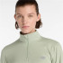 Moletom Casual New Balance Sport Essentials Space Dye Quarter Zip Mulher Verde
