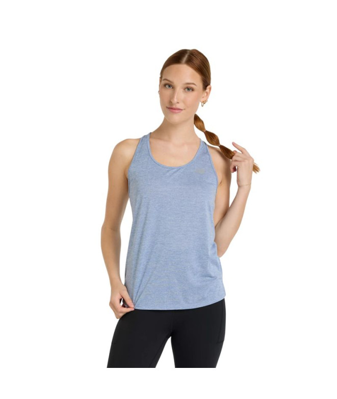 Camiseta New Balance Athletics Tank Mulher Azul