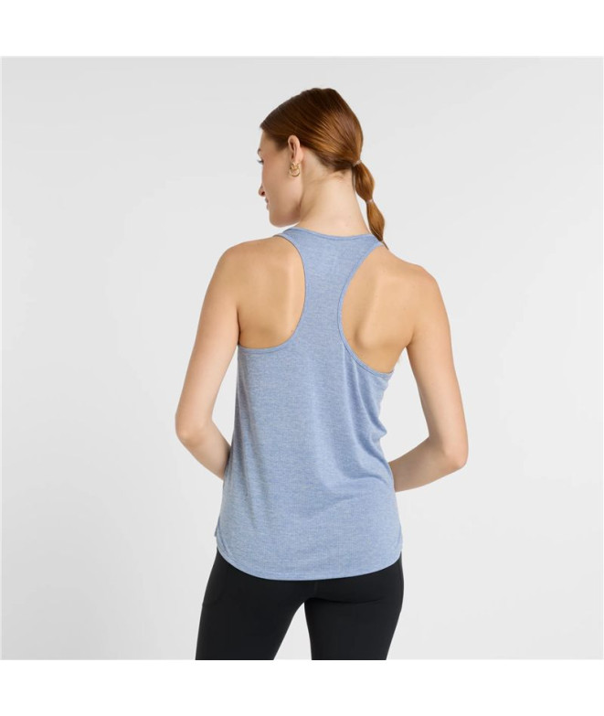 T-shirt New Balance Athletics Tank Femme Bleu