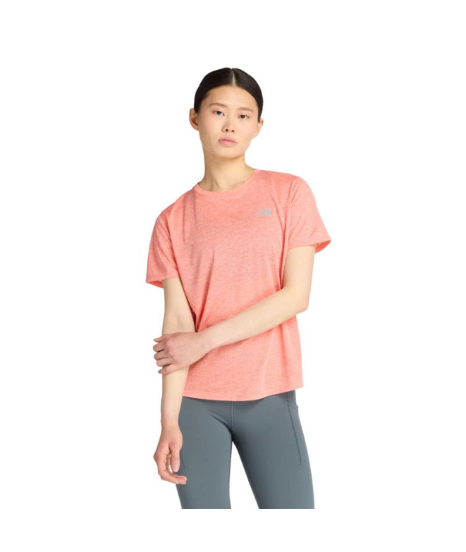 Camiseta de New Balance Athletics Mujer Brezo de llamas