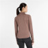 Moletom New Balance Athletics Heat Grid 1/2 Zip Mulher Comer