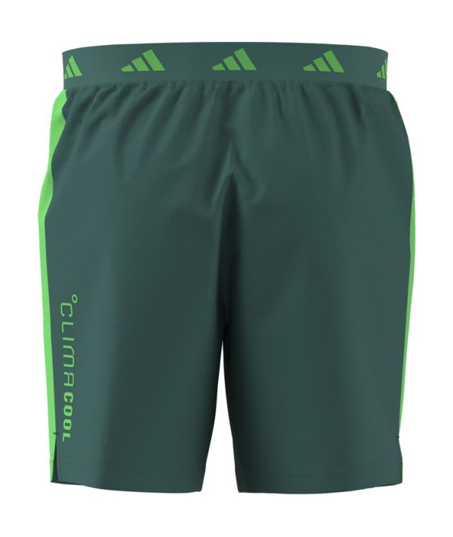 Calça de Fitness adidas Tech App Short Homem Azul