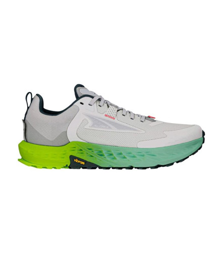 Sapatilhas de Trail Altra Timp 5 Cinza/Lima Mulher