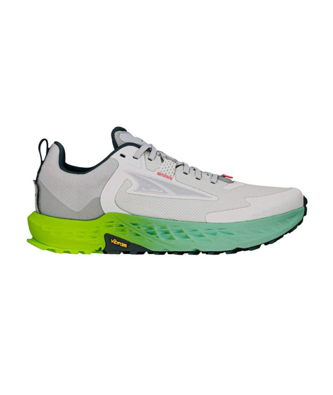 Sapatilhas de Trail Altra Timp 5 Cinza/Lima Mulher