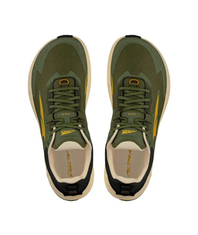 Sapatilhas de Trail Altra Timp 5 Verde Homem