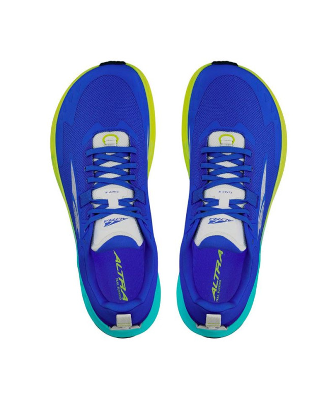 Chaussures de Trail Altra Timp 5 Blue/Lime  Homme