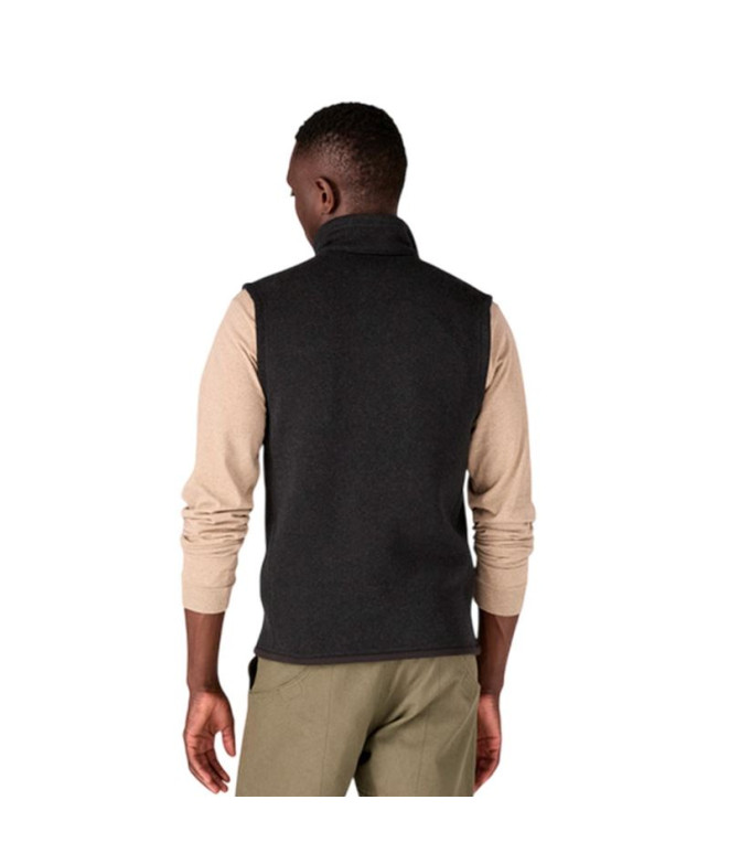 Colete Patagonia Better Sweater Vest Homem Preto