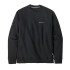 Sudadera Patagonia Fitz Roy Icon Uprisal Crew Sweatshirt Unisex Ink Negro
