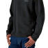 Sudadera Patagonia Fitz Roy Icon Uprisal Crew Sweatshirt Unisex Ink Negro