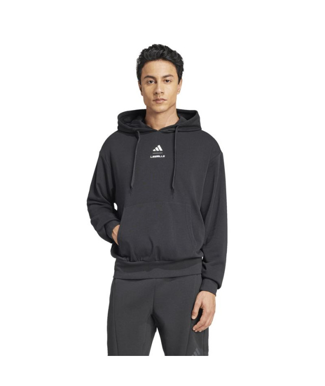 Moletom de Fitness adidas U Lm H Preto