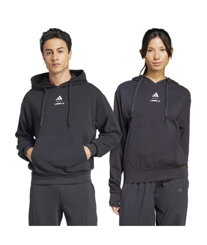 Moletom de Fitness adidas U Lm H Preto