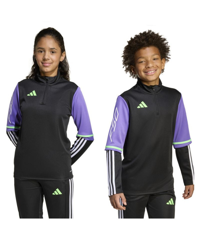 Sweat de Football adidas F50 Tr Haut Enfant Noir