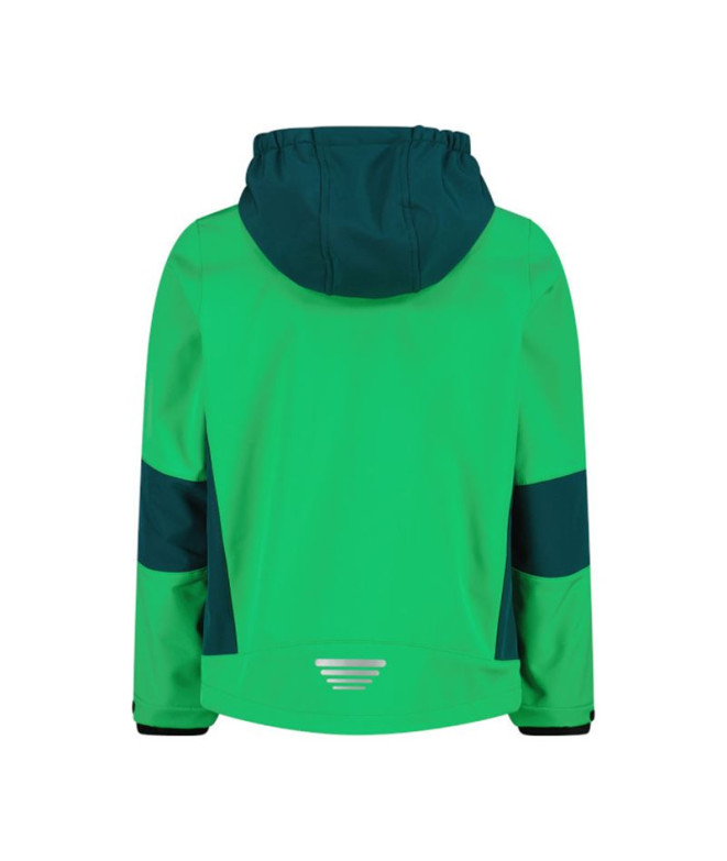 Chaqueta de Montaña CMP Fix Niño Menta profunda