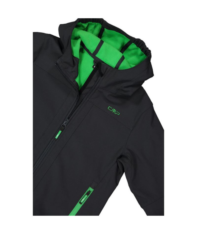 Chaqueta de Montaña CMP Fix Niño Dark Gris