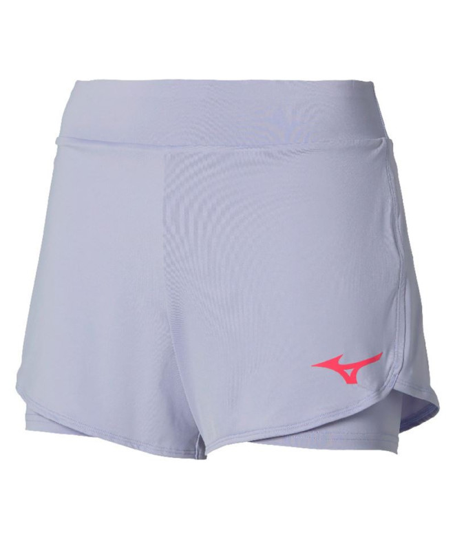 Pantalón de Pádel Mizuno Flex Short Mujer Azul