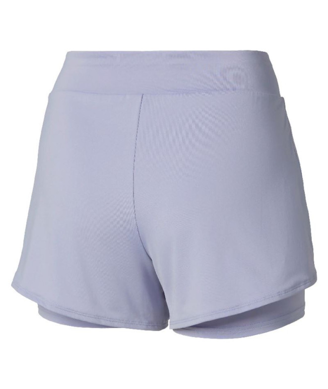 Pantalon de Pádel Mizuno Flex Short Femme Bleu