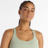 Sujetador deportivo de Fitness New Balance Nb Essential Train Bra Gas Mujer
