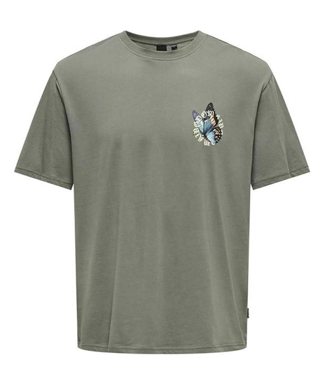 Camiseta Only & Sons Onskeane Rlx Ss Print Tee...