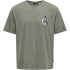 Camiseta Only & Sons Onskeane Rlx Ss Print Tee Noos Homem Limestone Print:Gelato