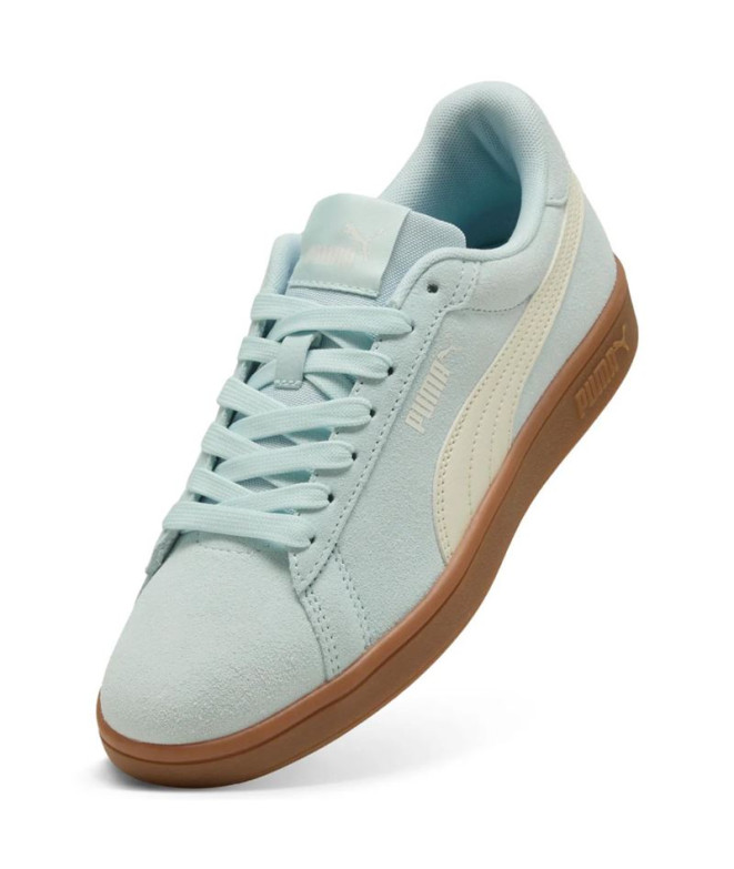 Zapatillas Puma Smash 3.0 Sea Glass/Warm Blanco