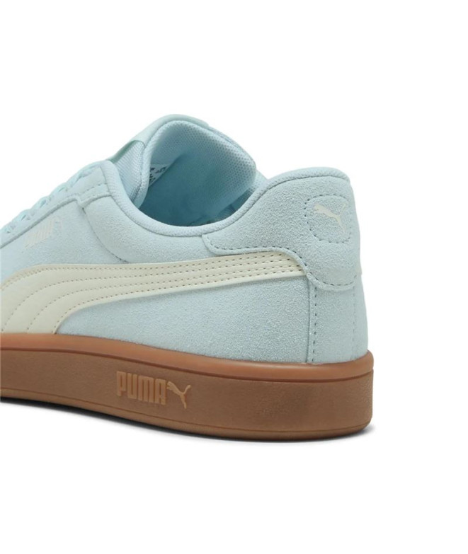 Zapatillas Puma Smash 3.0 Sea Glass/Warm Blanco
