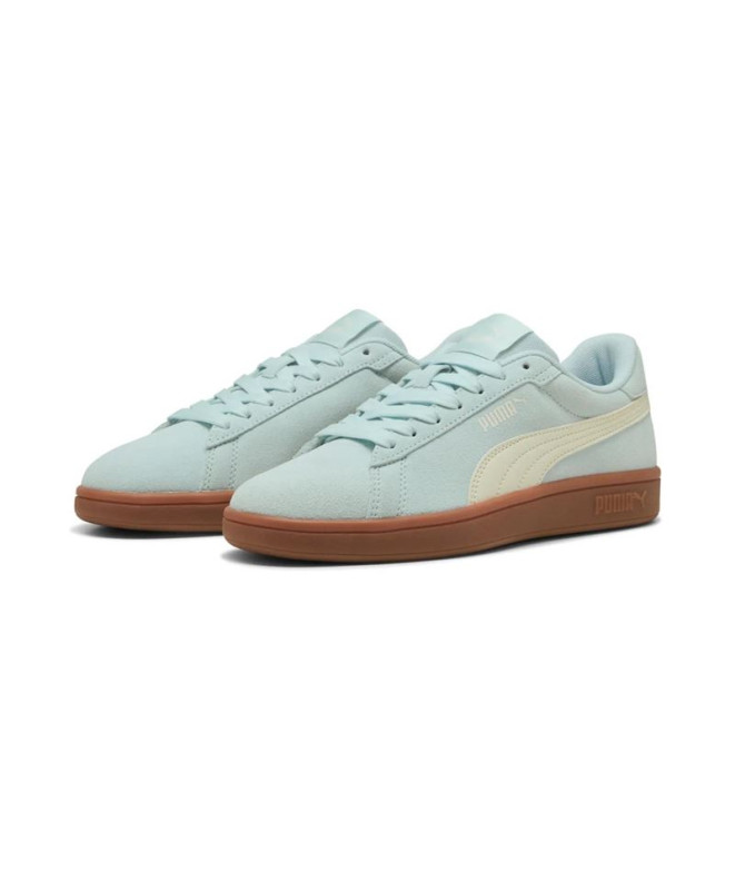 Zapatillas Puma Smash 3.0 Sea Glass/Warm Blanco