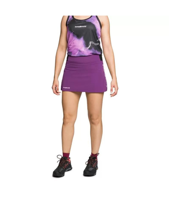 Falda Trangoworld Moreta Mujer Morado