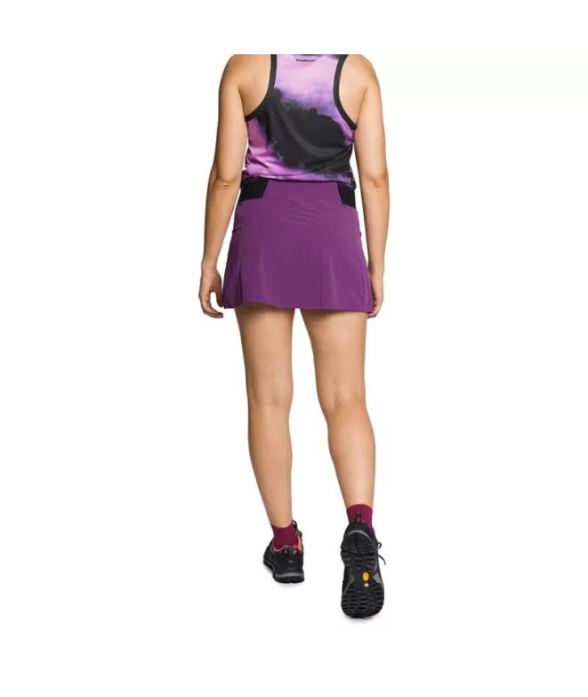 Falda Trangoworld Moreta Mujer Morado
