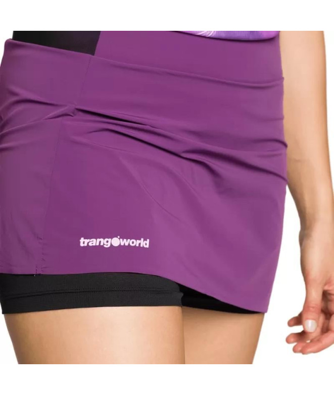 Falda Trangoworld Moreta Mujer Morado