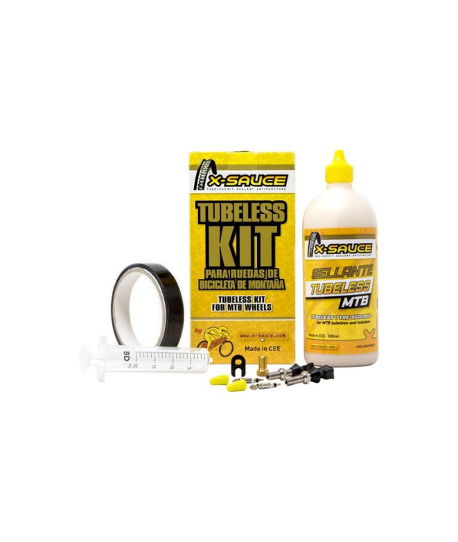 Cinta de Ciclismo X-Sauce Kit Tubeless Mtb V....