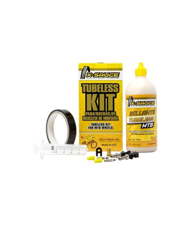 Cinta de Ciclismo X-Sauce Kit Tubeless Mtb V....