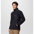 Fleece Montanha Columbia Fast Trek™ Overlay Full Zip Homem Preto