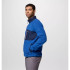 Fleece Montanha Columbia Fast Trek™ Overlay Full Zip Homem Azul