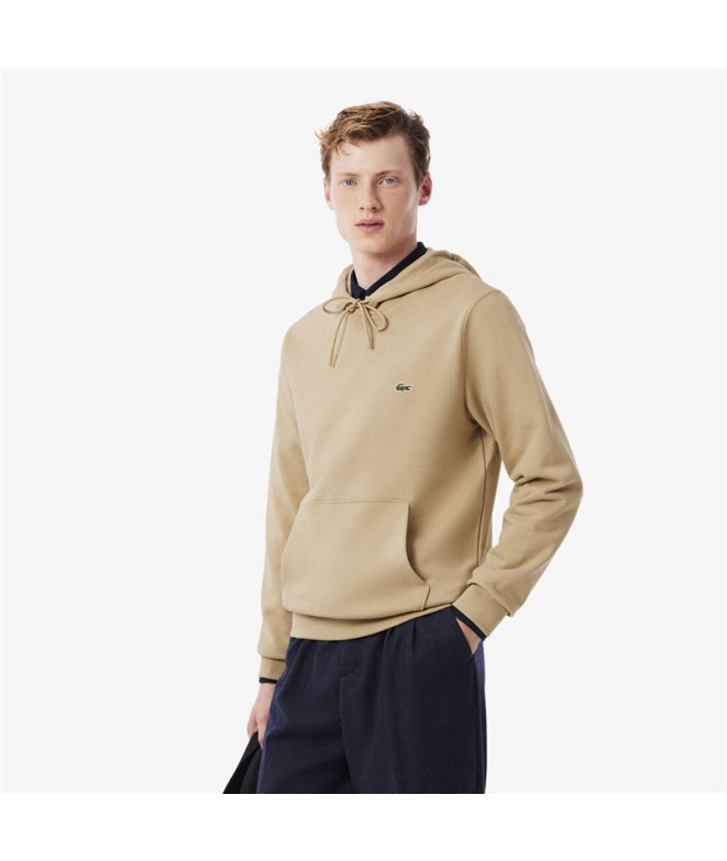 Sudadera Lacoste Sweatshirt Hombre Beige