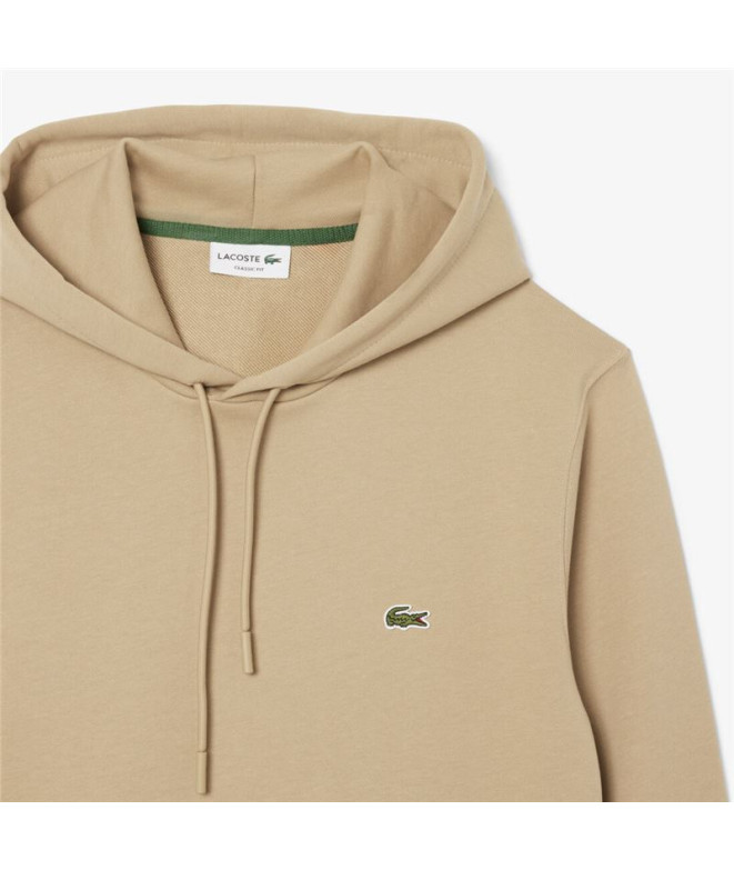 Sudadera Lacoste Sweatshirt Hombre Beige