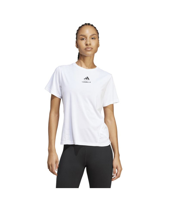T-shirt de Fitness adidas Lm G Femme Blanc