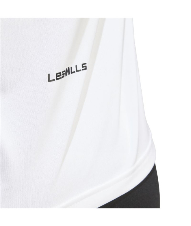 T-shirt de Fitness adidas Lm G Femme Blanc
