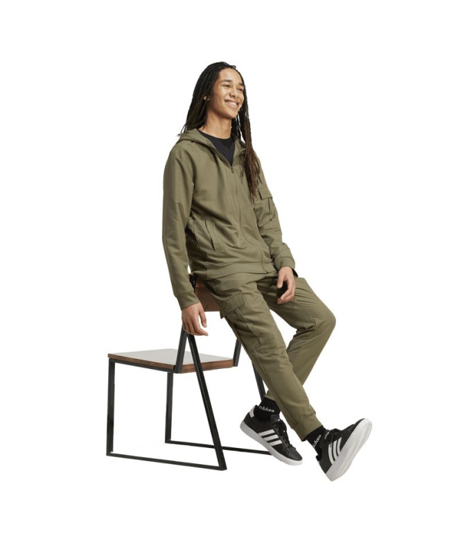 Fato de treino adidas Wv Crg Sli Ts Homem Verde