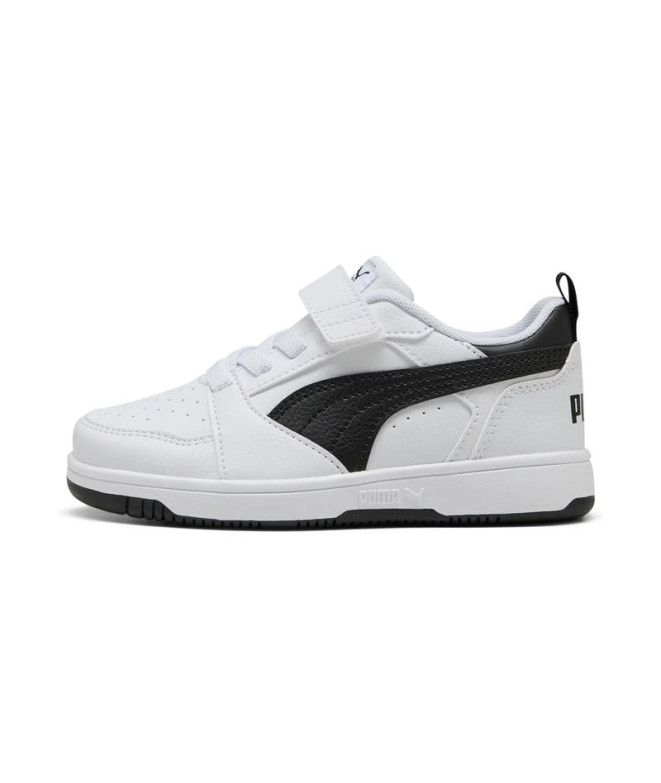 Zapatillas Puma Rebound V6 Lo A, Whi Niño