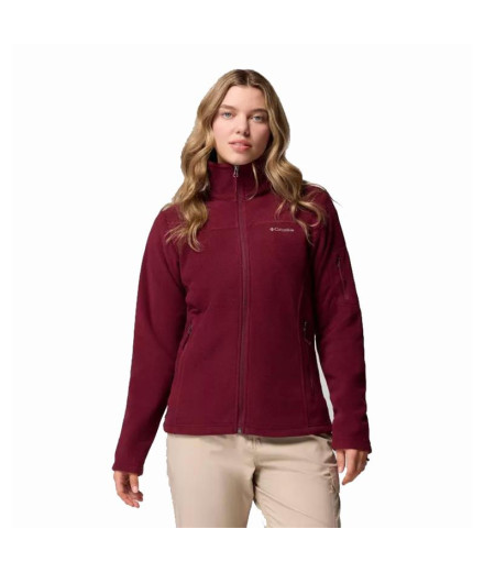 Fleece Montanha Columbia Fast Trek™ Ii Vermelho Mulher