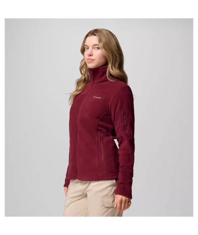 Fleece Montanha Columbia Fast Trek™ Ii Vermelho...