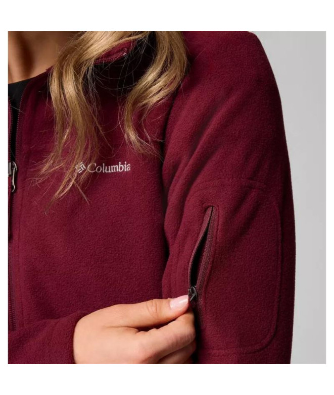 Fleece Montanha Columbia Fast Trek™ Ii Vermelho...