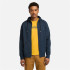 Chaqueta Timberland Exeter River Brushed Back Full Zip Hombre Azul