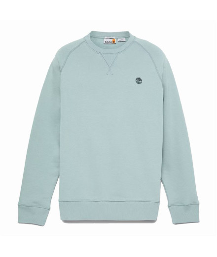 Sweat Timberland Exeter River Brushed Back Crew Homme Bleu
