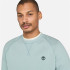Sudadera Timberland Exeter River Brushed Back Crew Hombre Azul