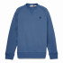 Sweat Timberland Exeter River Brushed Back Crew Homme Bleu