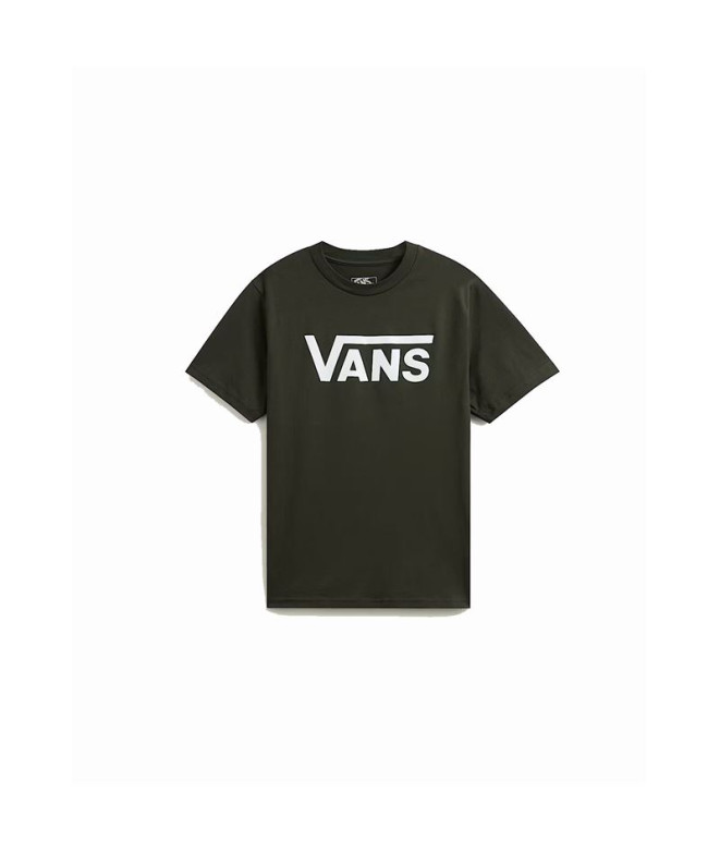 Camiseta Vans Classic Dried Verde Niño