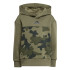 Conjunto adidas Lk Camo Fl Set Infantil Verde Oscuro