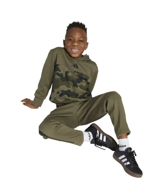 Conjunto adidas Lk Camo Fl Set Infantil Verde...