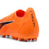 Bottes de football Puma Ultra 6 Match Mg, Heat Fire- Blac, Unisexe